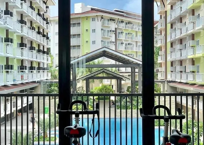 Rj Cozy Stays With Pool, Gym And Free Wifi Just 5 Mins Near Airport Île de Mactan