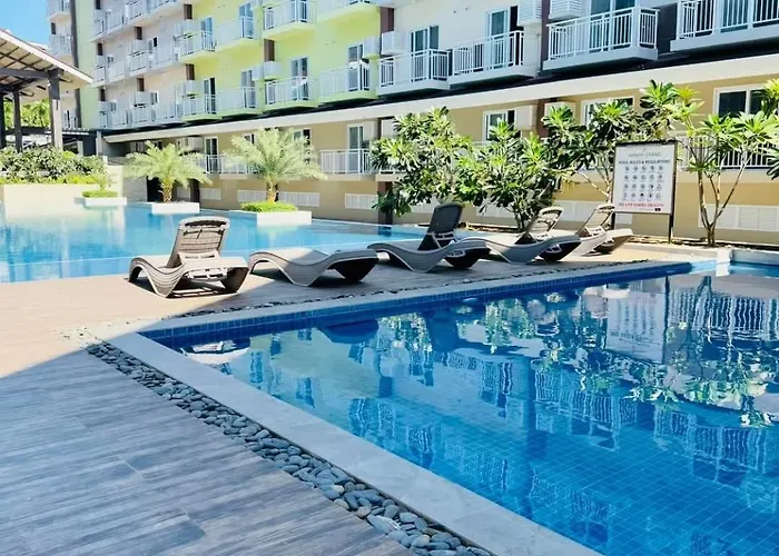 Rj Cozy Stays With Pool, Gym And Free Wifi Just 5 Mins Near Airport Station touristique Île de Mactan